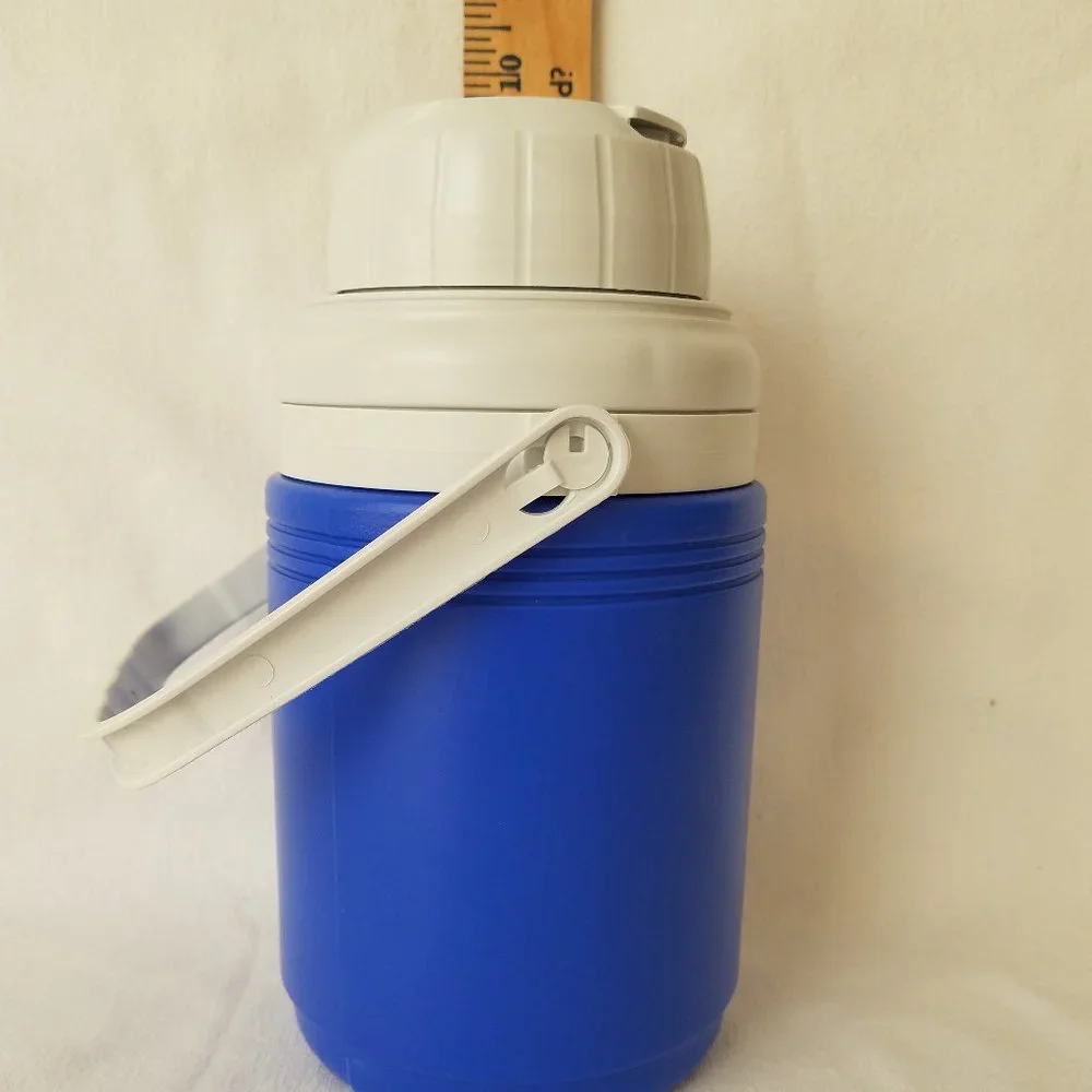 COLEMAN 5542 Jug 1/3 Gallon Blue Water Cooler Travel Camping Spout Made In USA